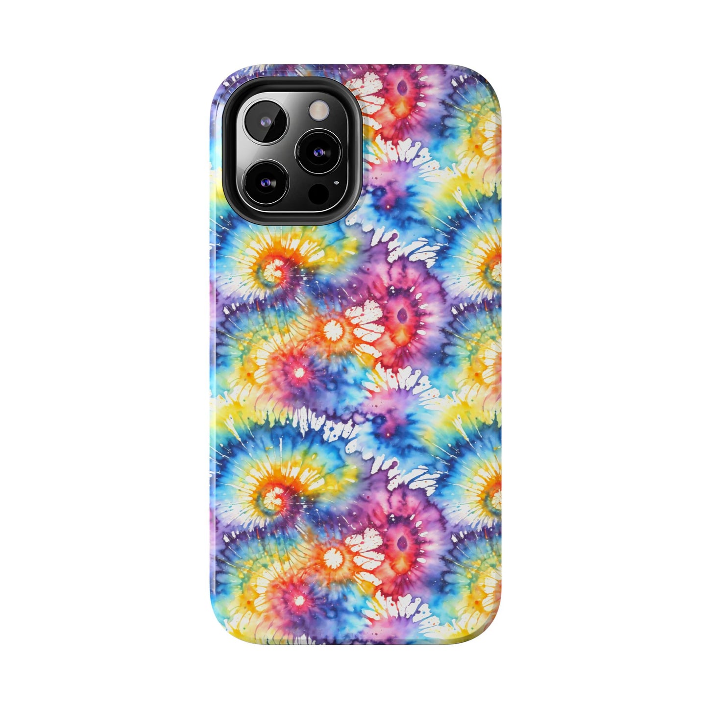 Rainbow Prism Tie-Dye: Bold & Vibrant Tough Case