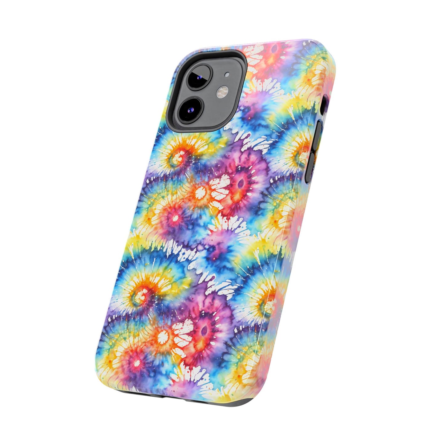 Rainbow Prism Tie-Dye: Bold & Vibrant Tough Case