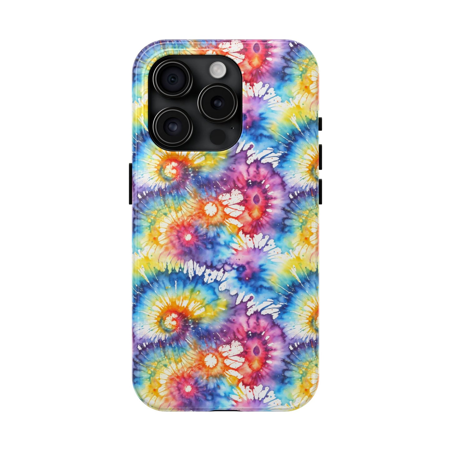 Rainbow Prism Tie-Dye: Bold & Vibrant Tough Case