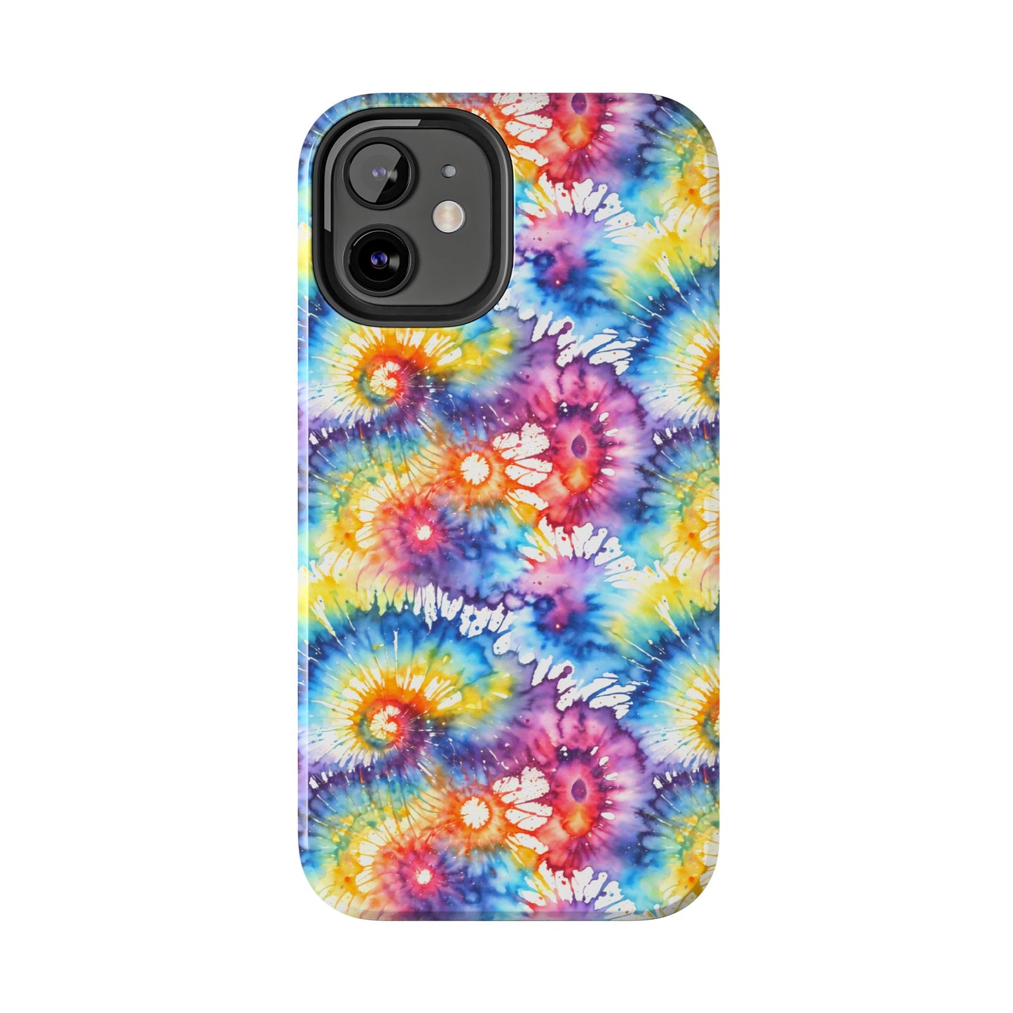 Rainbow Prism Tie-Dye: Bold & Vibrant Tough Case