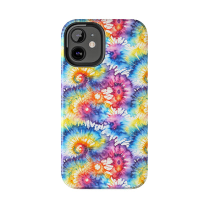 Rainbow Prism Tie-Dye: Bold & Vibrant Tough Case