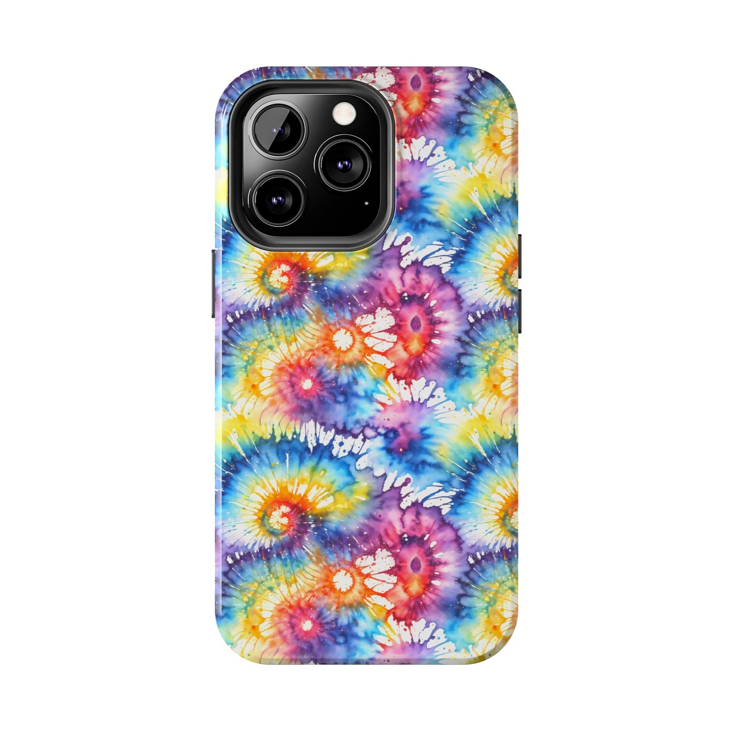 Rainbow Prism Tie-Dye: Bold & Vibrant Tough Case