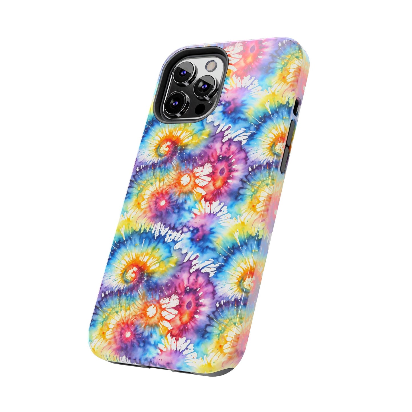 Rainbow Prism Tie-Dye: Bold & Vibrant Tough Case