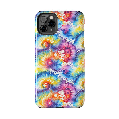 Rainbow Prism Tie-Dye: Bold & Vibrant Tough Case