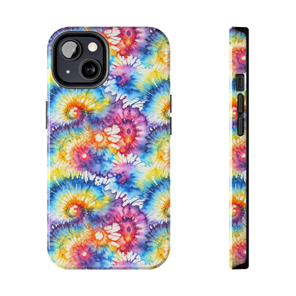 Rainbow Prism Tie-Dye: Bold & Vibrant Tough Case