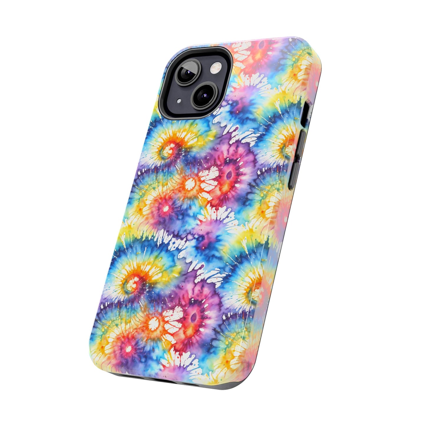 Rainbow Prism Tie-Dye: Bold & Vibrant Tough Case