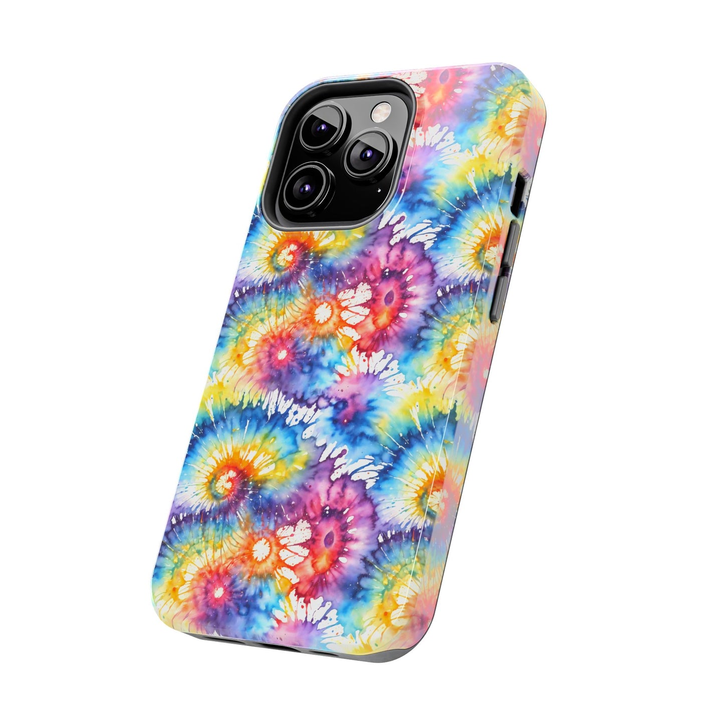 Rainbow Prism Tie-Dye: Bold & Vibrant Tough Case