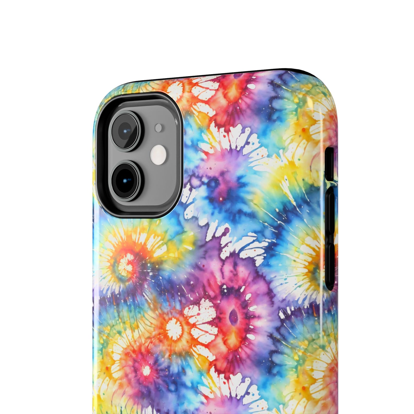 Rainbow Prism Tie-Dye: Bold & Vibrant Tough Case