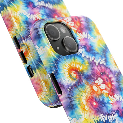 Rainbow Prism Tie-Dye: Bold & Vibrant Tough Case