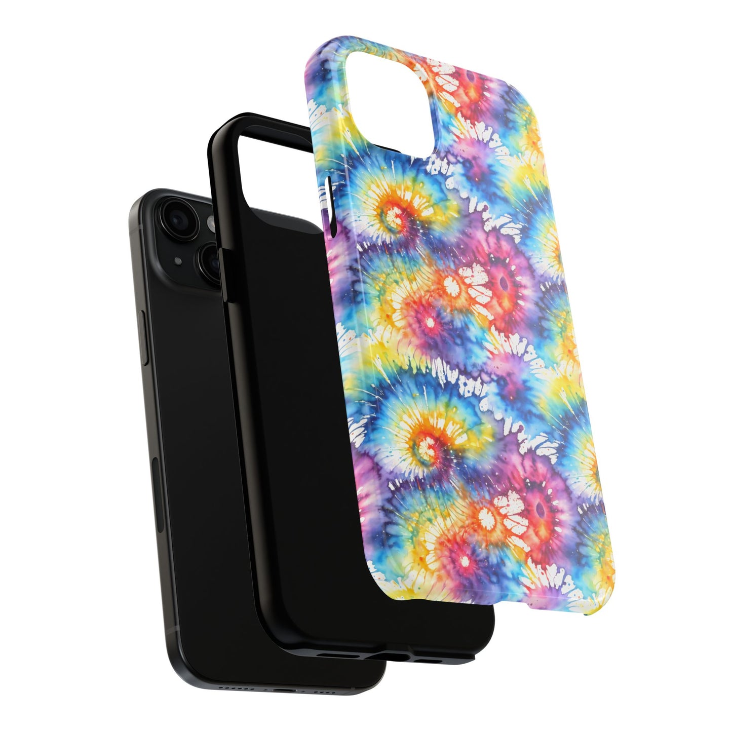 Rainbow Prism Tie-Dye: Bold & Vibrant Tough Case