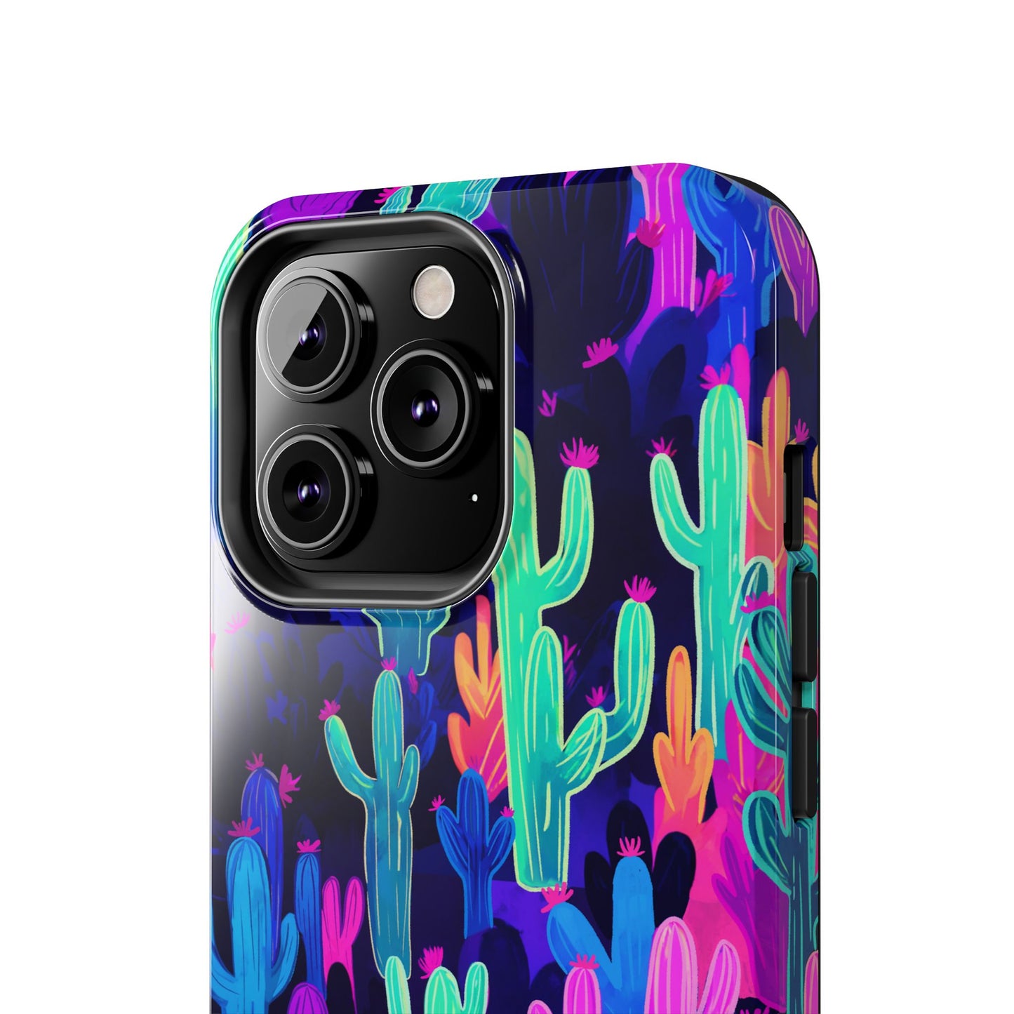 Neon Desert Magic: Electric Cactus Tough Case
