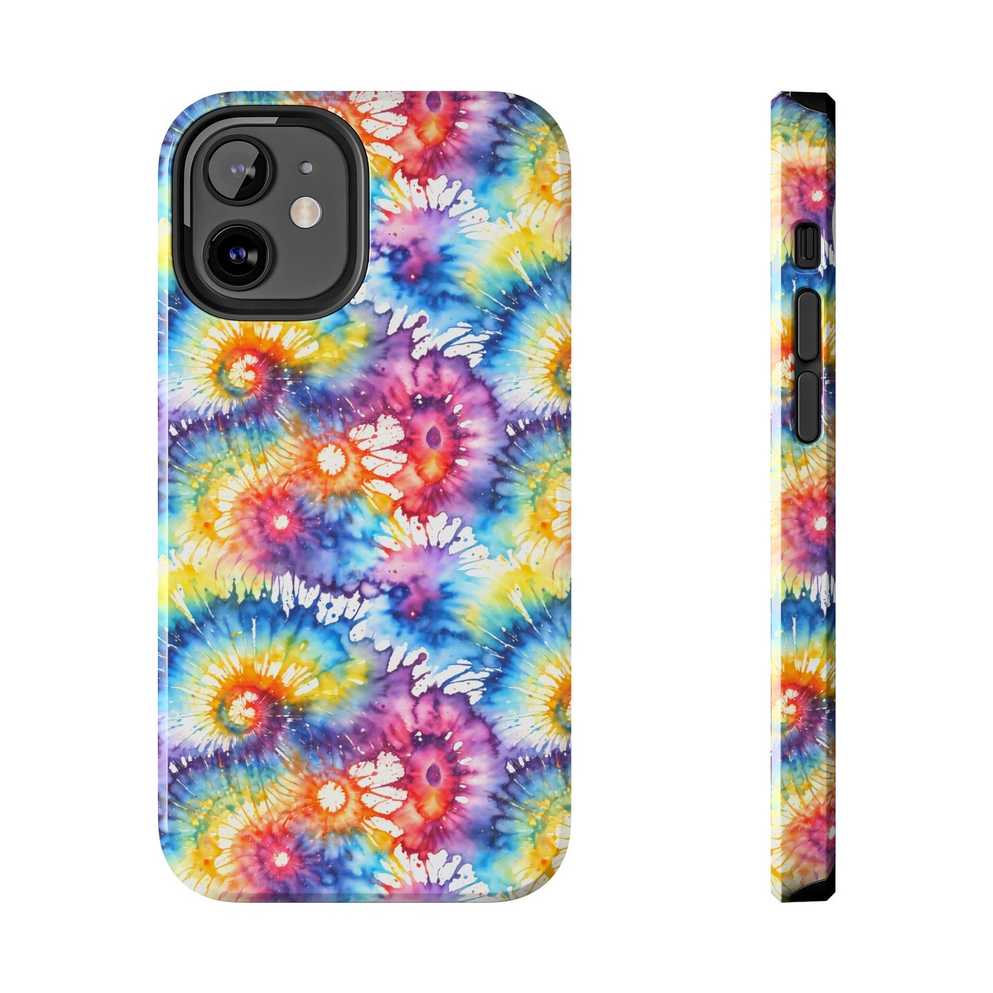 Rainbow Prism Tie-Dye: Bold & Vibrant Tough Case