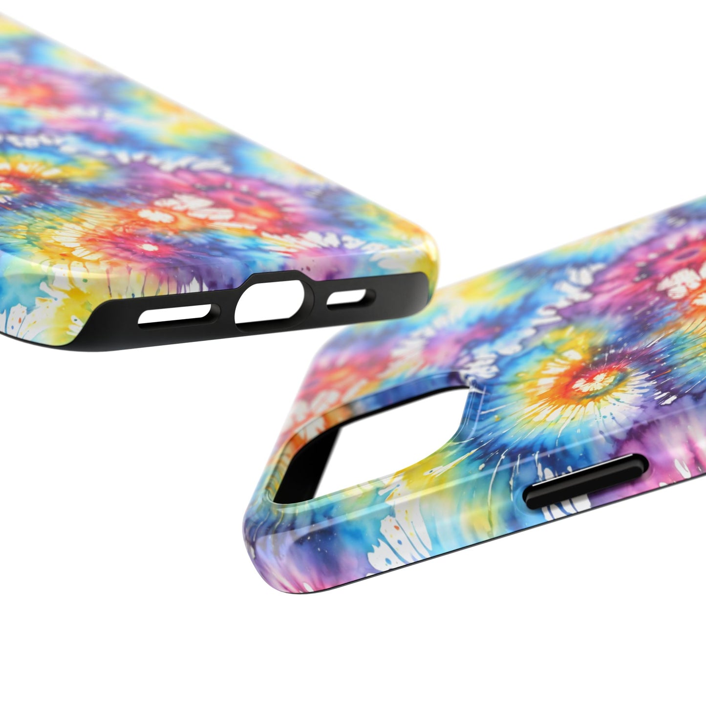 Rainbow Prism Tie-Dye: Bold & Vibrant Tough Case