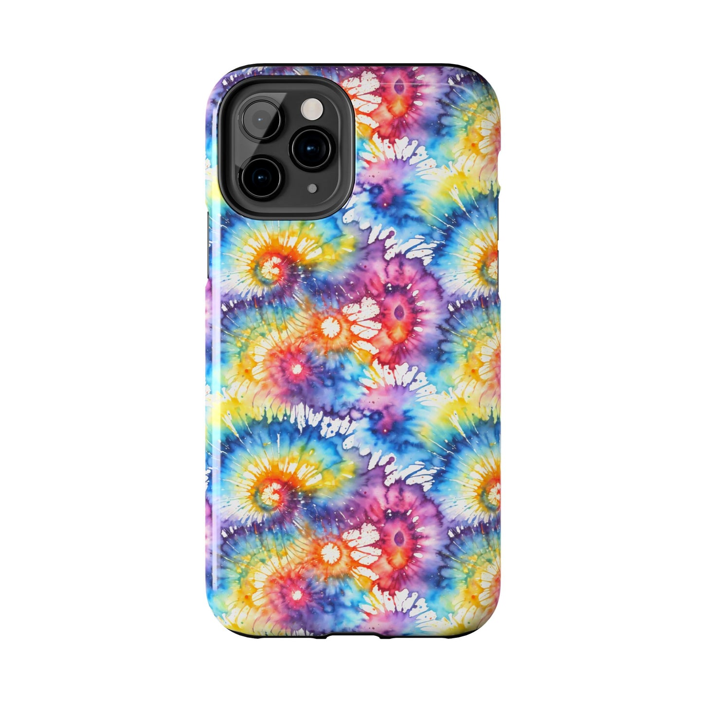 Rainbow Prism Tie-Dye: Bold & Vibrant Tough Case