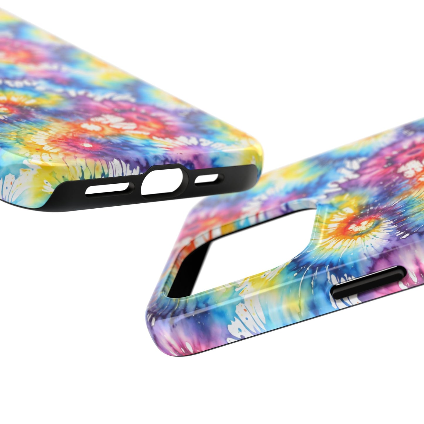 Rainbow Prism Tie-Dye: Bold & Vibrant Tough Case