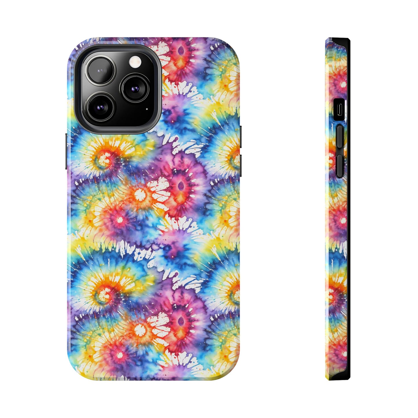 Rainbow Prism Tie-Dye: Bold & Vibrant Tough Case