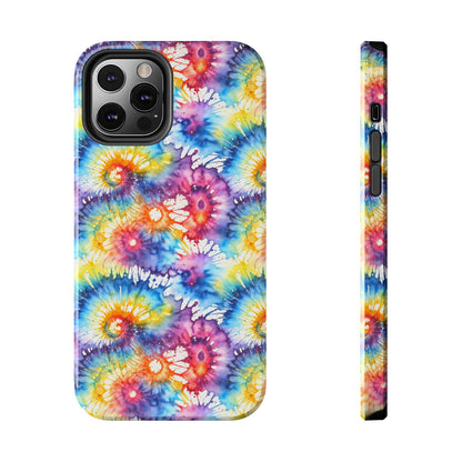 Rainbow Prism Tie-Dye: Bold & Vibrant Tough Case