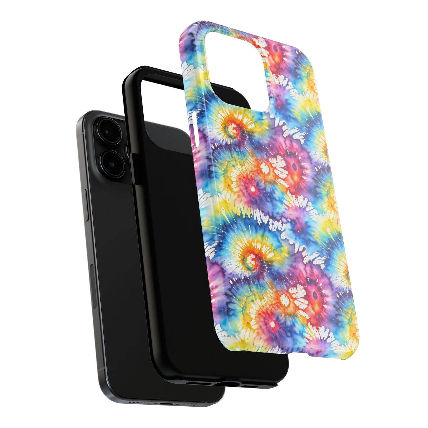 Rainbow Prism Tie-Dye: Bold & Vibrant Tough Case