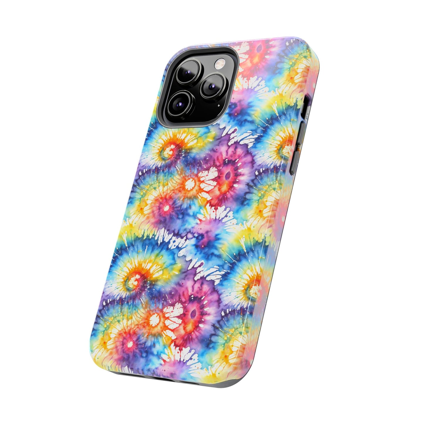 Rainbow Prism Tie-Dye: Bold & Vibrant Tough Case