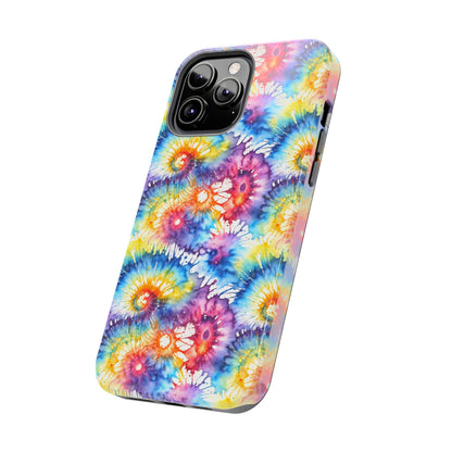 Rainbow Prism Tie-Dye: Bold & Vibrant Tough Case