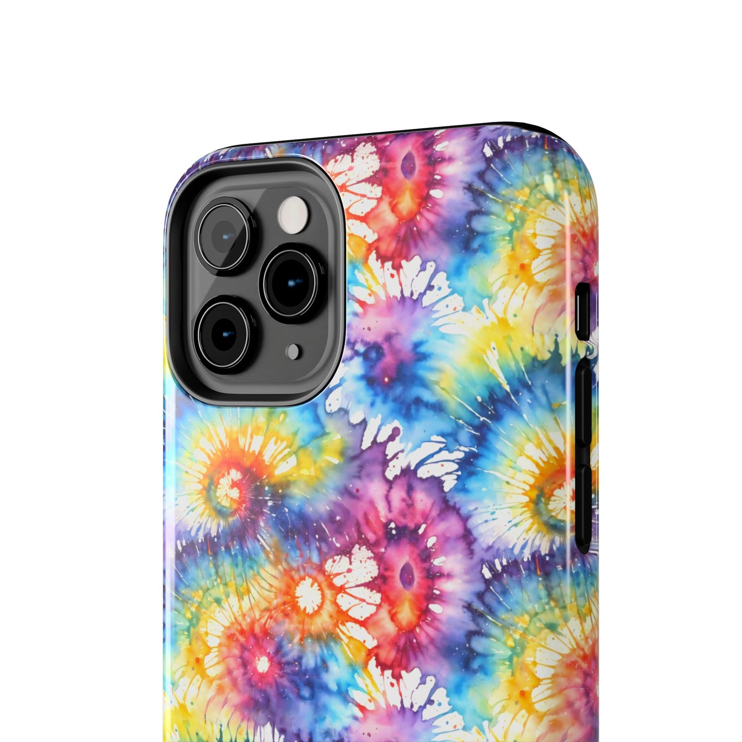 Rainbow Prism Tie-Dye: Bold & Vibrant Tough Case