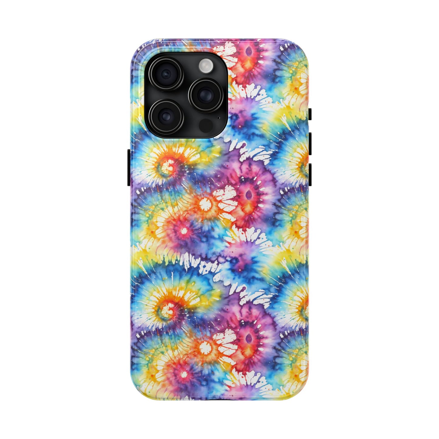 Rainbow Prism Tie-Dye: Bold & Vibrant Tough Case