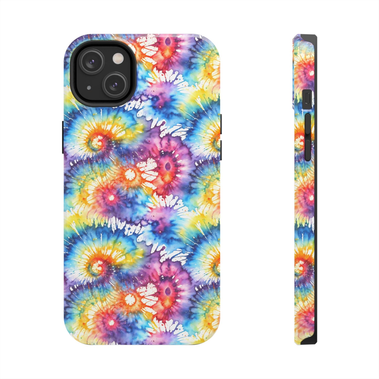Rainbow Prism Tie-Dye: Bold & Vibrant Tough Case