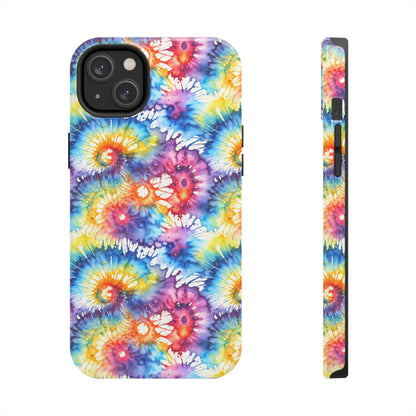 Rainbow Prism Tie-Dye: Bold & Vibrant Tough Case