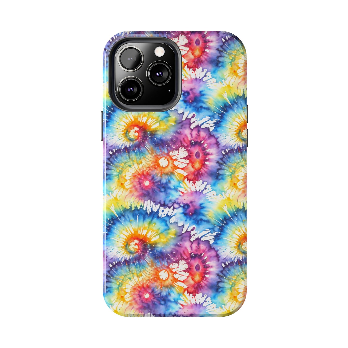 Rainbow Prism Tie-Dye: Bold & Vibrant Tough Case