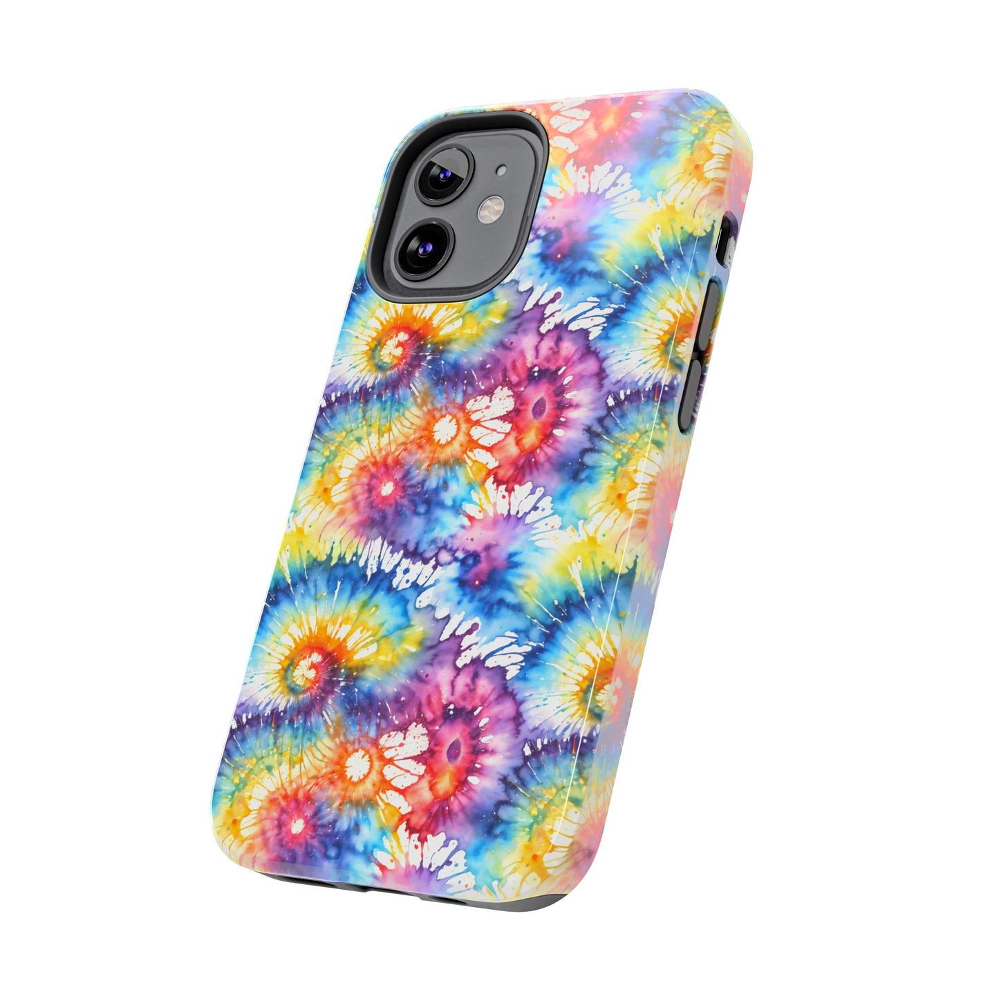 Rainbow Prism Tie-Dye: Bold & Vibrant Tough Case