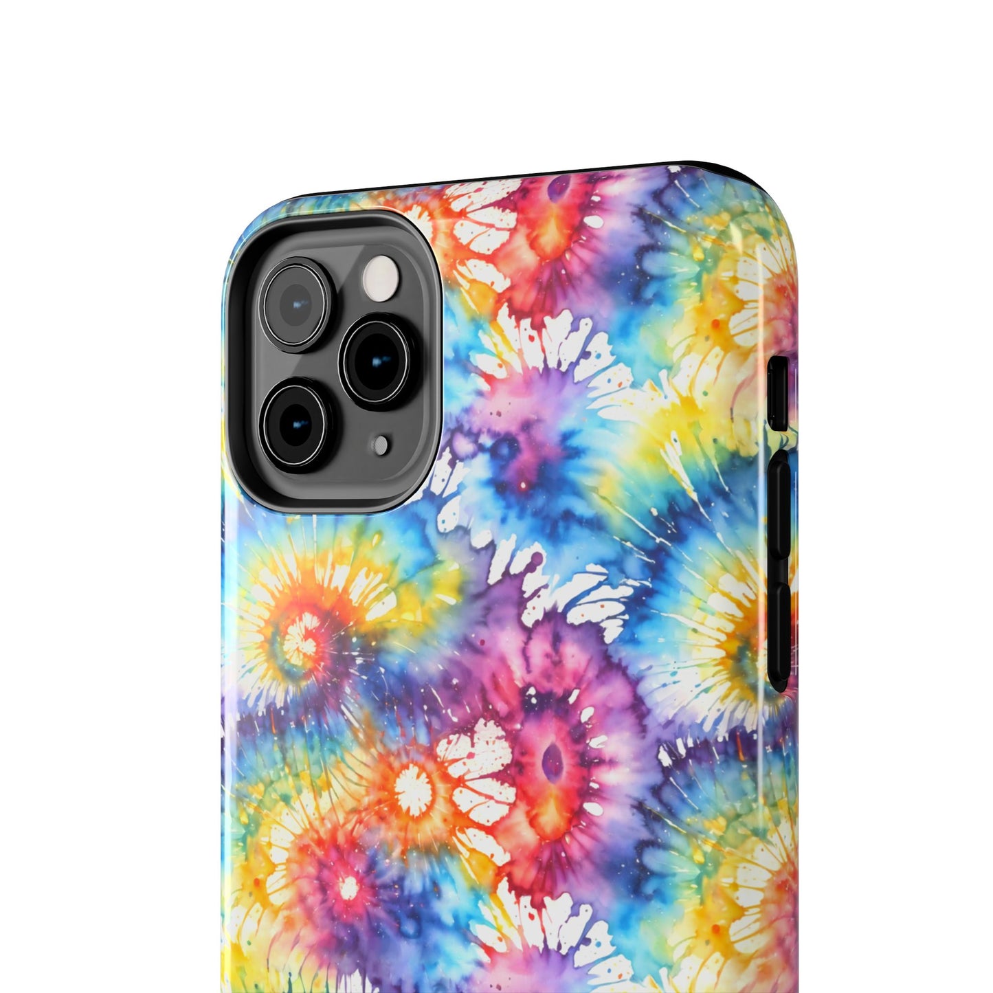 Rainbow Prism Tie-Dye: Bold & Vibrant Tough Case