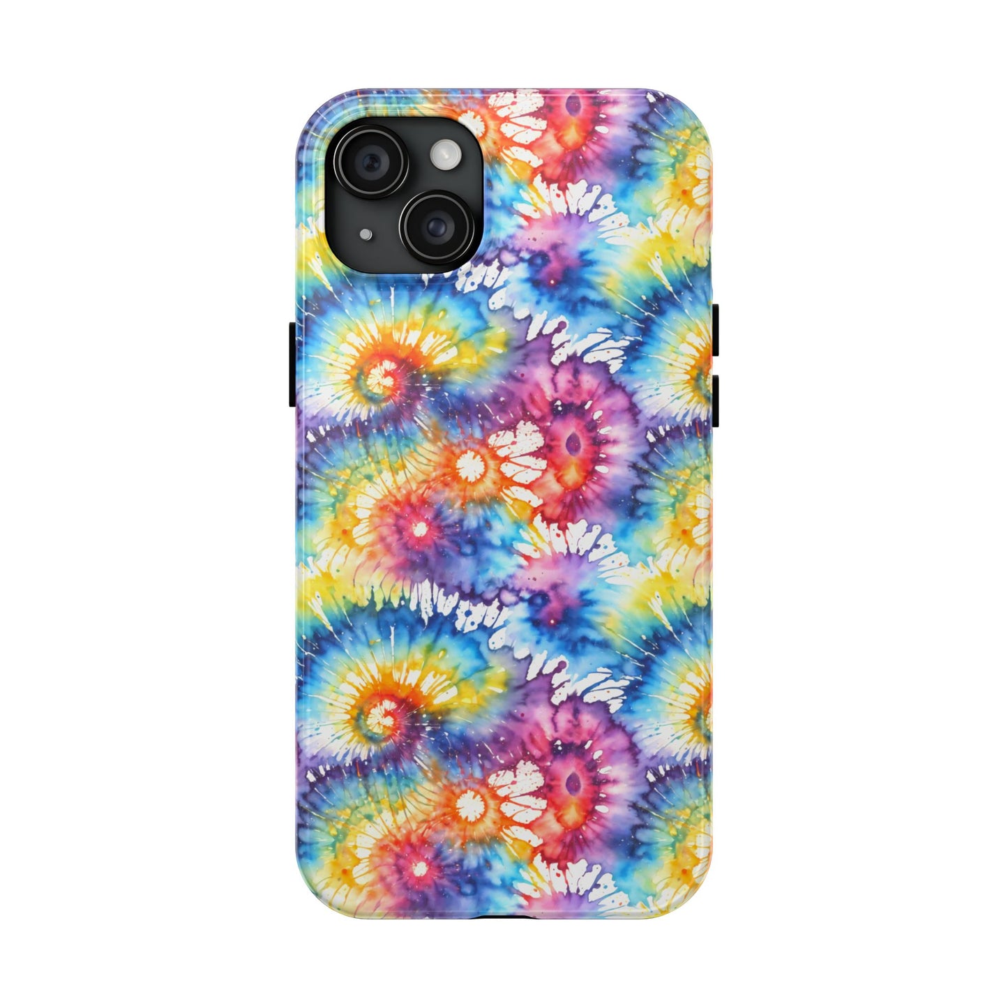 Rainbow Prism Tie-Dye: Bold & Vibrant Tough Case