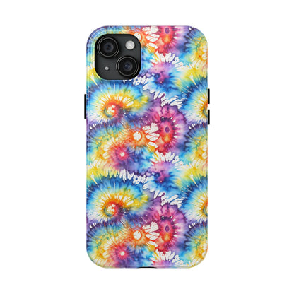 Rainbow Prism Tie-Dye: Bold & Vibrant Tough Case