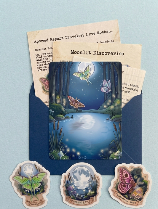 Archive Dispatch No. 02 | July: Moonlit Moths